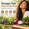 Stronger Hair Starts at the Roots: The Benefits of Rosemary, Bhringraj, Red Onion & Neem