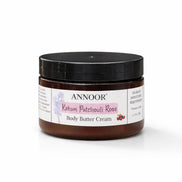 Annoor Crema Corporal de Manteca de Kokum, Pachulí y Rosa (6.5 oz / 185 g)