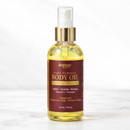 Aceite Corporal con Extractos Botánicos Annoor Beauty – Iluminador y Nutritivo (4 fl oz / 118 mL)