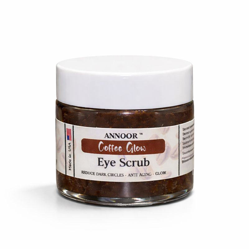 Under Eye Scrub – Coffee Glow Exfoliating Eye Scrub with Coffee, Aloe Vera & Honey
