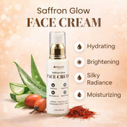 Annoor Beauty Crema Facial Resplandor de Azafrán — Hidratante + Iluminador (2 fl oz / 60 g)