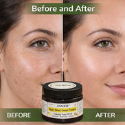 Exfoliante de azúcar espumoso Annoor – Jengibre Miel Limón Cúrcuma - Exfoliación suave (6.5 oz / 185 g)