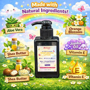 Loción hidratante Annoor Kids Butterfly Blossom — Aloe + Flor de naranjo (3.5 fl oz / 103 mL)