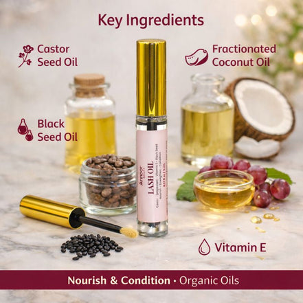 Annoor Beauty Lash Oil (5 mL) | Nourish, Strengthen & Condition