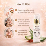 Annoor Beauty Crema Facial Resplandor de Azafrán — Hidratante + Iluminador (2 fl oz / 60 g)