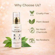 Annoor Beauty Crema Facial Resplandor de Azafrán — Hidratante + Iluminador (2 fl oz / 60 g)