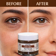 Exfoliante para Ojos – Exfoliante Ojos Coffee Glow con Café, Aloe Vera y Miel