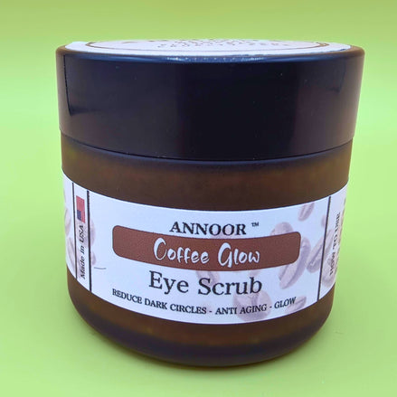 Annoor Coffee Glow Eye Scrub – Brightening & Smoothing Under-Eye Polish