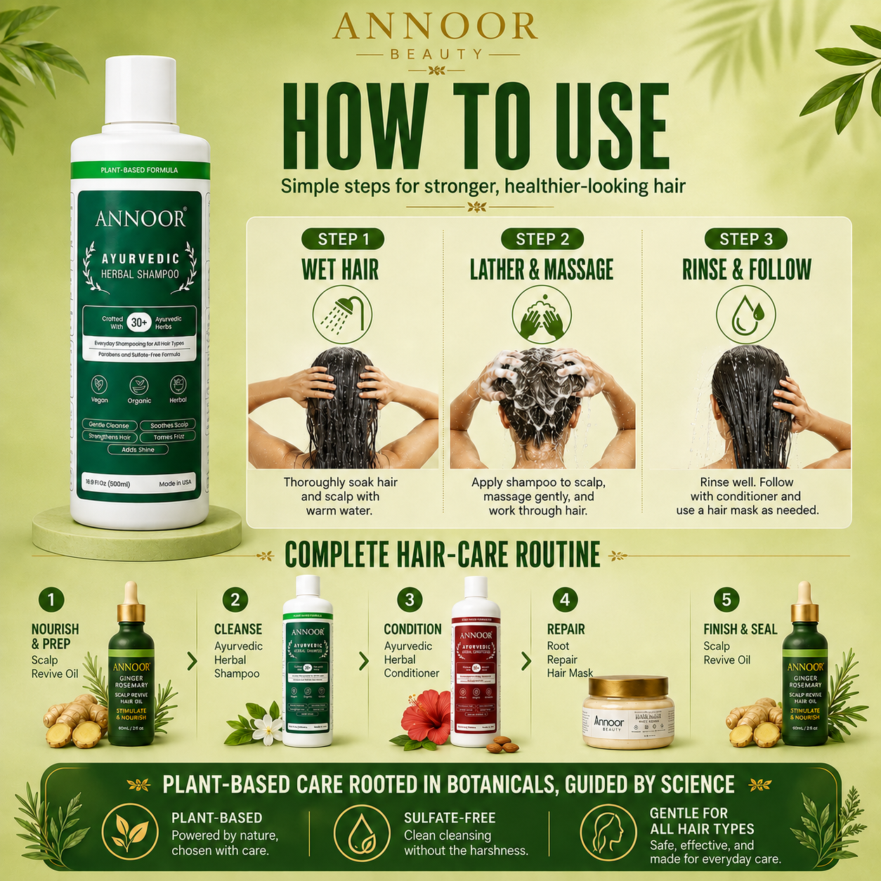 Ayurvedic Herbal Shampoo