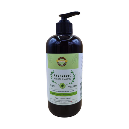 Annoor® Ayurvedic Herbal Shampoo – Sulfate-Free, Plant-Based, Gentle Clarifying Cleanse for All Hair Type