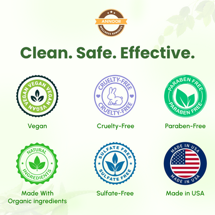 Annoor Ayurvedic Herbal Conditioner – Sulfate-Free, Plant-Based, Moisturizing & Frizz-Smoothing Formula (500 mL)