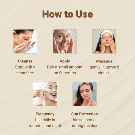 Annoor Saffron Hyaluronic Acid Face Cream – Hydrating, Brightening & Radiance Boost