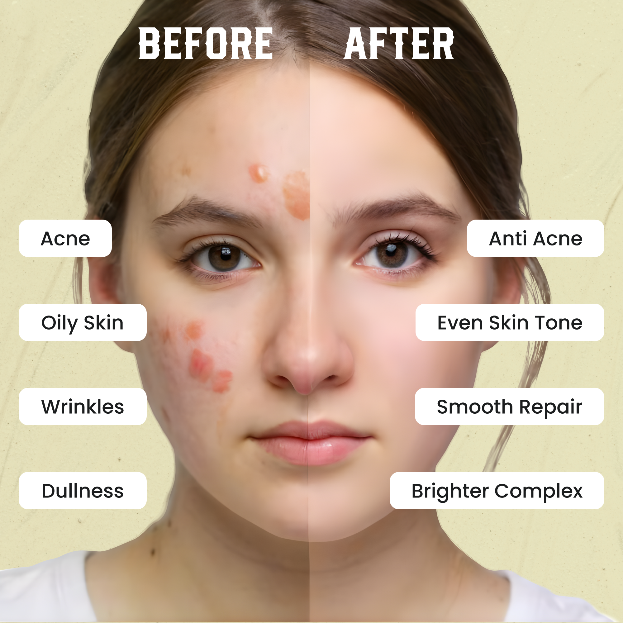 ANNOOR Pure Earth Face Mask Powder – Brightening, Deep Cleansing, & Anti-Acne Treatment