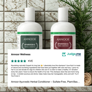 Annoor Ayurvedic 4-Step Haircare Set – Plant-Based Hair Routine for Frizz, Shine, Dry Hair & Scalp Care